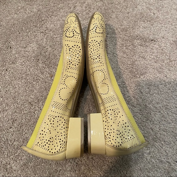EUC Hispanitas Yellow Ballet Flats - Picture 2 of 7